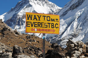 Way to Base Camp Everest